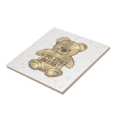 キュートテディベアカスタム文字 タイル (側面)