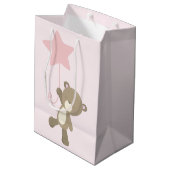 キュートテディベアベビー ミディアムペーパーバッグ (裏面アングル)