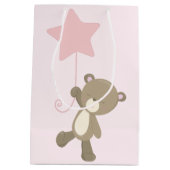 キュートテディベアベビー ミディアムペーパーバッグ (裏面)