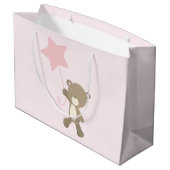 キュートテディベアベビー ラージペーパーバッグ (裏面アングル)