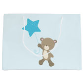 キュートテディベアベビー ラージペーパーバッグ (正面)