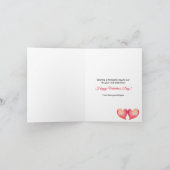 キュートテディベアーズハートハグキス カード (内部)