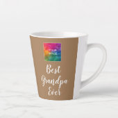 キュートテンプレートレトロ最高のタイポグラフィグランドパエバー カフェラテマグ (右)