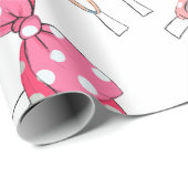 キュートディガーリーバグラムシックファッション ラッピングペーパー (ロールコーナー)