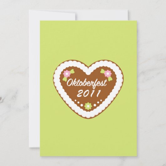 キュートディルンドオクトーバーフェスト招待状 招待状 (裏面)