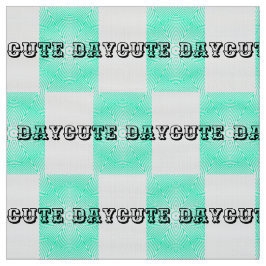 キュートデイカラーブラックライトティール(緑がかった色) ファブリック