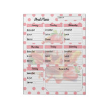 キュートデイリーストロベリートリートメントプランナー