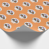 キュートデイ・オブ・ザ・デッド・シュガースカル ラッピングペーパー (角)