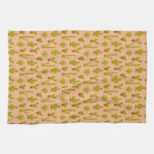 キュートデザートサボスプラントオンニュートラル赤面 キッチンタオル (横)