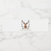 キュートデュスキーディアーフローラクレストany age誕生日 ペットボトルラベル (シングルラベル)