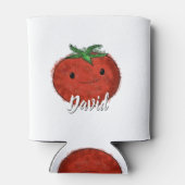 キュートトマトウォーター名前をカスタムする 缶クーラー (裏面)