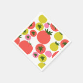 キュートトマト紙ナプキンス スタンダードカクテルナプキン (角)
