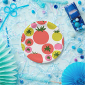 キュートトマト紙プレート ペーパープレート (パーティー)