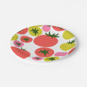 キュートトマト紙プレート ペーパープレート (アングル)