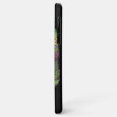 キュートトラベラーフロッグワイルドフラワーコテージコアカスタム Case-Mate iPhoneケース (裏面/左)