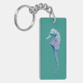 キュートトレンディーシーホース海洋生物ビーチテーマ キーホルダー (正面左)