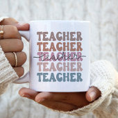 キュートトレンディー先生パステルスタック ツートーンマグカップ