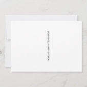 キュートトロピカルサマーサンセット誕生日 招待状 (裏面)