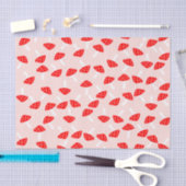 キュートトーストイレマッシュルームティッシュペーパー 薄葉紙 (クラフト)