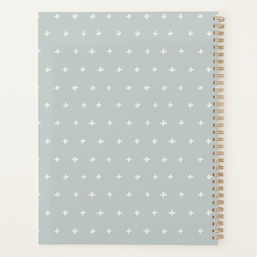 キュートドゥスキースタックストーリーブズフローラブライダルシャワー プランナー手帳 (裏面)