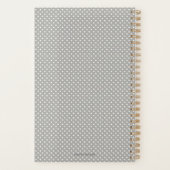 キュートドクターナースシンプル図解入りの、写真付きの プランナー手帳 (裏面)