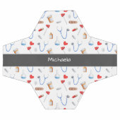 キュートドクターナース医科診療機器ハート サッカーボール (フラット)