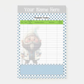 キュートドクター格言をテーマにした頭痛の追跡 ポストイット (正面)