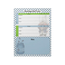 キュートドクター格言血糖値 ノートパッド