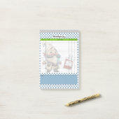 キュートドクター格言血糖値 ポストイット (デスク上)