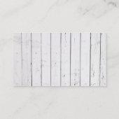 キュートドッグウッドストライプサロンペットグルーミング 名刺 (裏面)