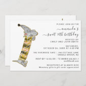 キュートドッグスウィート16thバースデーパーティーハウスパーティー 招待状 (正面/裏面)