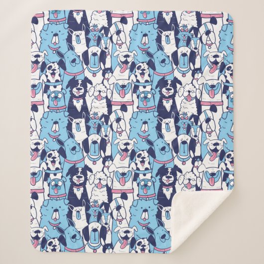 キュートドッグスシェルパブランケット シェルパブランケット (正面)