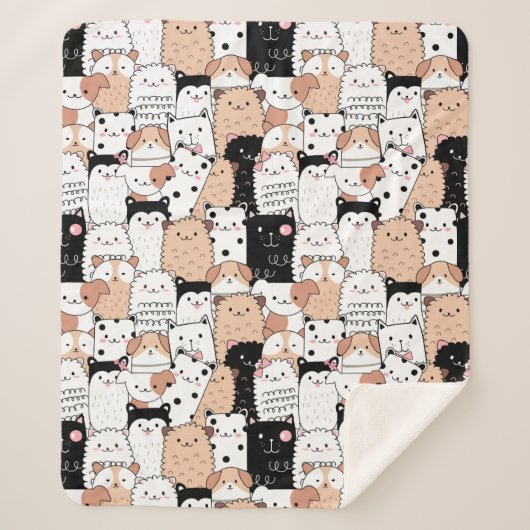 キュートドッグスシェルパブランケット シェルパブランケット (正面)