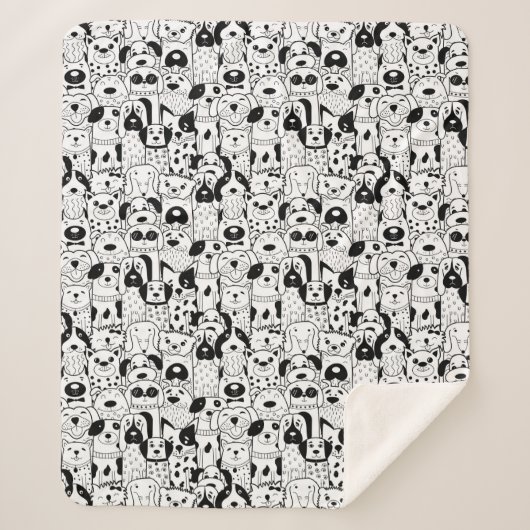 キュートドッグスシェルパブランケット シェルパブランケット (正面)