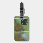 キュートドッグプグスタフクリムト林 ラゲッジタグ (正面縦)