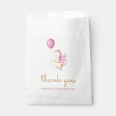 キュートドラゴンガール誕生日 フェイバーバッグ (正面)