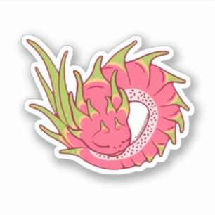 キュートドラゴンフルーツドラゴンスイートスリープベビー シール