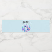 キュートドルフィンシークリーチャー誕生日イベント ペットボトルラベル (シングルラベル)