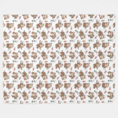 キュートナマズフリースブランケット フリースブランケット (正面(横))