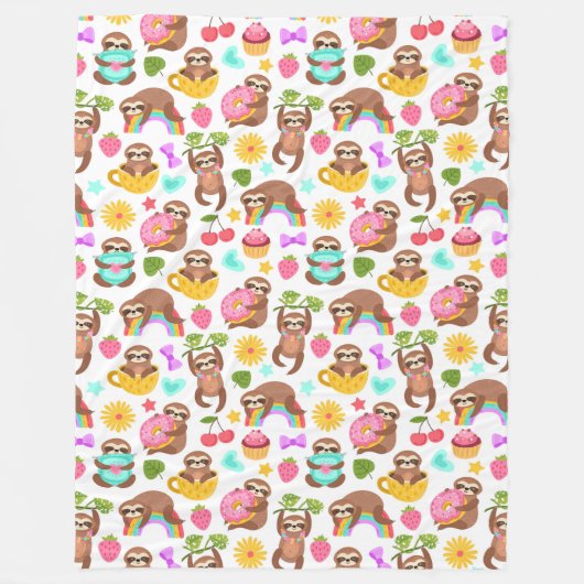 キュートナマズフリースブランケット フリースブランケット (正面)