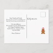 キュートニューホームホリデーズクリスマスムービング 案内ポストカード (裏面)