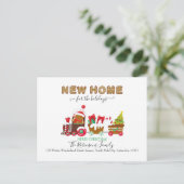 キュートニューホームホリデーズクリスマスムービング 案内ポストカード (スタンド正面)