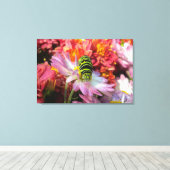 キュートノイキャタピラーヌムスキャンバスプリント キャンバスプリント (インサイチュ (ウッドフロア))