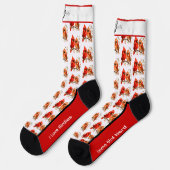 キュートノーザン（鳥）ショウジョウコウカンチョウソックス ソックス (左)