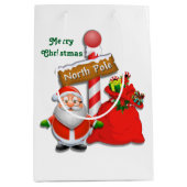 キュートノースポールサンカスタムタ抱き枕 ミディアムペーパーバッグ (正面)