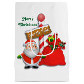 キュートノースポールサンカスタムタ抱き枕 ミディアムペーパーバッグ (裏面)