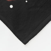 キュートハイランドカウクリスマスハイランドカウズクリスマスサン フリースブランケット (角)