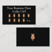 キュートハイランドカウズロイヤリティ ロイヤリティカード (正面/裏面)