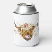 キュートハイランドフローラ牛 缶クーラー (缶裏面)