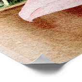 キュートハウスプラントガーデニング引用文 ポスター (角)